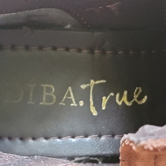 DIBA.True Brown Cut Out Leather Ankle Booties Women's Size 6 - Picture 8 of 14